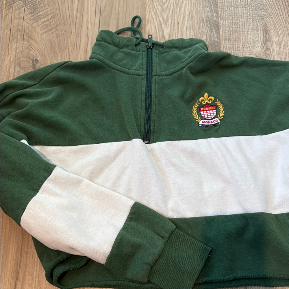 La Hearts Forest Green Pullover